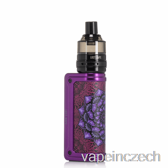 Ztracený Vape Thelema Mini 45w Startovací Sada Podtank - Fialový Survivor Vape Bez Nikotinu